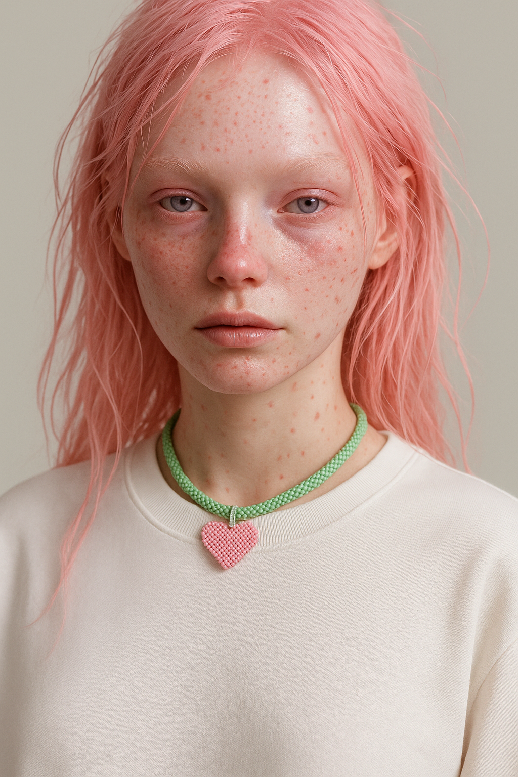 Collar corazón